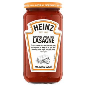 Heinz tomaattikastike lasagnelle 490g
