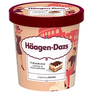 Häagen-Dazs Tiramisu Coffee & Mascarpone jäätelö 420ml