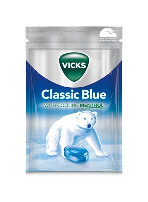 Vicks Classic Blue kurkkupastilli 72g
