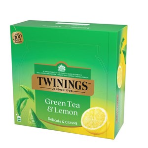 Twinings Green Tea & Lemon maustettu vihreä tee 100x1,6g