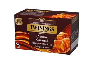 Twinings Creamy Caramel maustettu musta tee 20x2g