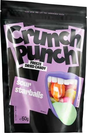 Crunch Punch Sour Starballs makeissekoitus 50g