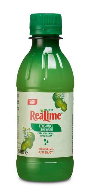 Realemon ReaLime limetäysmehu 250ml