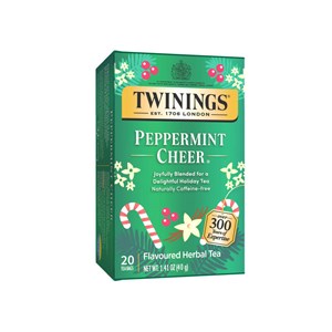 Twinings Peppermint Cheer maustettu yrttitee 20x2g