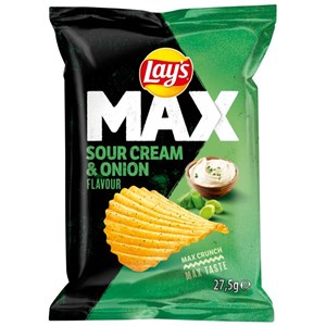 Lay's ranskankerma sipuli maustettu perunalastu 27,5g