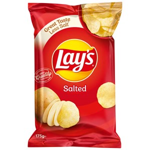 Lay's suolattu perunalastu 175g