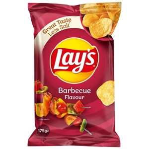 Lay's barbecue maustettu perunalastu 175g