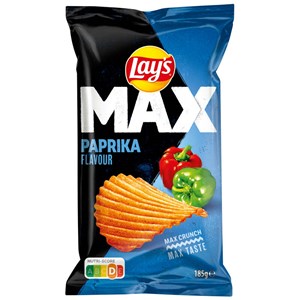 Lay's MAX Paprika perunalastut 185g
