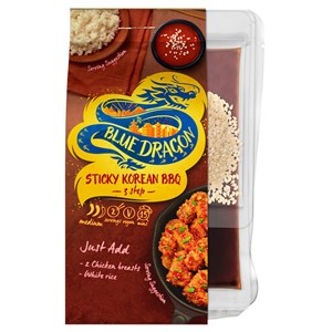 Blue Dragon Sticky Korean BBQ-ateria 222g