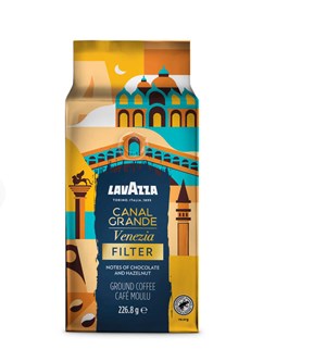 Lavazza Canal Grande Filter jauhettu kahvi RFA 226,8g