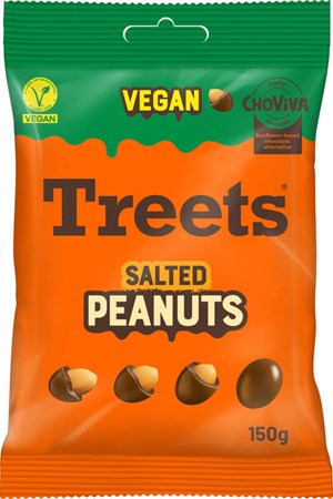 Treets Salted Peanuts makeinen 150g