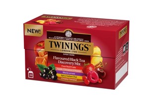 Twinings Flavored Black Discovery Mix maustettu teelajitelma 20x2g 