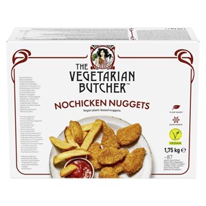 The Vegetarian Butcher NoChicken vegaaniset soijapohjaiset nuggetit n. 20g/1,75kg pakaste