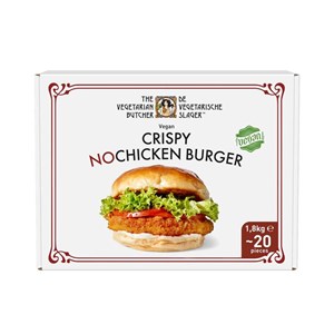 The Vegetarian Butcher Crispy NoChicken Burgerpihvi 20x90g vegaaninen pakaste